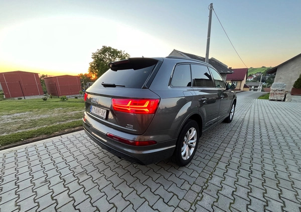 Audi Q7 cena 174000 przebieg: 88383, rok produkcji 2018 z Bochnia małe 172